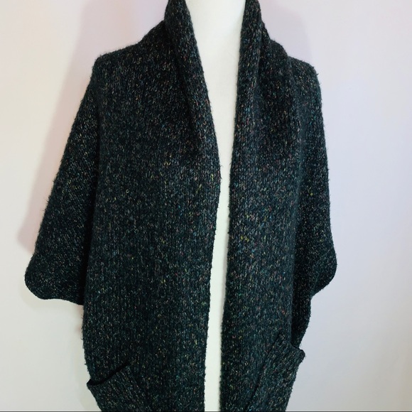 Urban Behaviour Grey Open Front Sweater - Picture 4 of 8